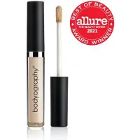 Bodyography Bodyograph Slip Slip Full Coverage Concealer - Flexible Comfort Finion Finish - Lightweight pour toute la journee Hydratation de la peau - Vitami