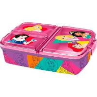 Disney Princess Prinzessinnen Versammlung - Lunchbox mit Fächern, Lunch box, Pink