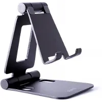 Desire2 Porte-téléphone pliable DESIRE2 en aluminium - noir