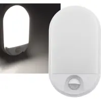 Chilitec LED Lampe d'extérieur avec détecteur de mouvement Portée 10W 1010Lumen
