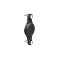 Topeak Adaptateur de porte-bidon pour Apple Airtag, Accessoires pour traceur, Noir