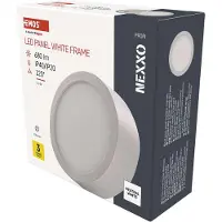 Emos Luminaire LED NEXXO, rond, blanc, 7,6W, blanc neutre, ZM5125