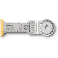 Fein Lame de scie bimétallique E-Cut avec revêtement TiN, longueur 78 mm, largeur 42 mm, lot de 10 | 63502203440