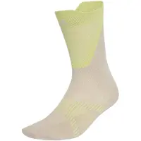 Adidas Chaussettes de sport 'RUNNING LIGHT CREW' beige / jaune citron