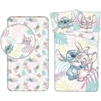 Disney Housse de couette Lilo & Stitch + drap-housse