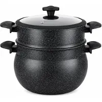 ROYAL SWISS Couscoussière - Cuiseur à vapeur pour couscous - 3 tailles - 10 L