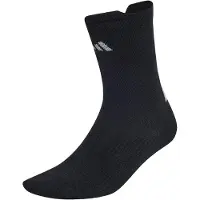 Adidas Chaussettes de sport 'RUNNING REFLECTIVE CREW' gris / noir