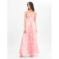 Laona Robe de soirée rosé / rose pastel / blanc