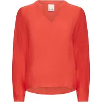 Ichi Chemisier 'IHSabella' rouge orangé