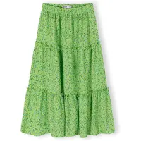 MINOTI Jupe bleu clair / vert / kiwi / vert foncé