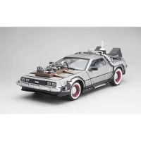 Sun Star De Lorean Dmc-12 Partie Retour Vers Le Futur Iii 1/18