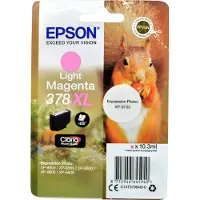 Epson 378XL (C13T37964010) - Magenta clair - Cartouche d'encre - Grande capacité