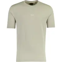 HUGO BOSS pour homme. 50473278 T-shirt en coton stretch beige (3XL), Casuel, Manche courte