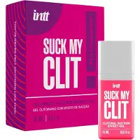Intt Suck My Clit - gel stimulant clitoridien pour femmes - fraise (15 ml)