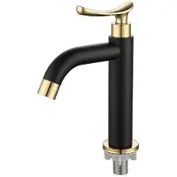 OEM Robinet de lavabo simple en acier inoxydable pour plan de travail