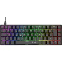 The G-Lab G-Lab KEYZ TITAN Clavier Gaming Azerty Noir Français