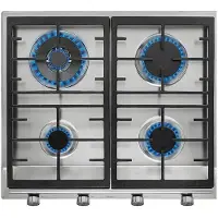 Teka Gas plate EX60.1 4G AI AL DR CI - BTN 9.5Kw Stainless steel