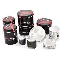 Athena S4f07700021a Forged Racing For /oe Cylinder U00d876.95 Mm Piston Argenté