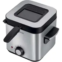 Sencor Friteuse - - SFR 6200SS - 900 W - 1,5 L - Noir / Acier inoxydable