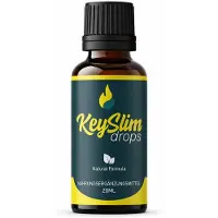 GLOBAL D LTD KeySlim – Gouttes pour favoriser le bien-être au quotidien – 20 ml