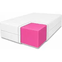 MARPUR Matelas en mousse 80x200, qualité "Sélekt", fermeté H3, hauteur 20 cm, avec housse incluse