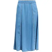 Object Jupe 'OBJFRAME' bleu denim