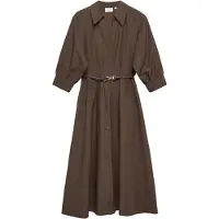 Comma Robe brun foncé