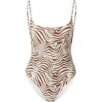 Etam Maillot de bain 'TANZANIA' écru / marron