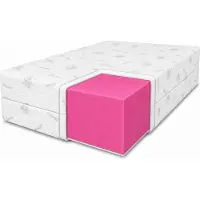 MARPUR Matelas en mousse 200x200, qualité sélectionnée, fermeté H3, hauteur 20 cm, avec housse incluse