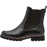 Tamaris Damen Chelsea Boots Schwarz