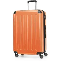 Hauptstadtkoffer - Alex - Großer Hartschalen-Koffer Koffer Trolley Rollkoffer Reisekoffer, 75 cm, 119 Liter,Orange
