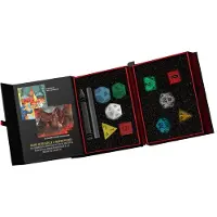 Fanroll Dungeons & Dragons 50th Anniversary Then & Now Holmes Retro Replica & Modern Holmes Inspired Dice Set Multicolore Enfants