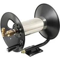 StarTech.com Enrouleur de tuyau pour nettoyeur haute pression - Enrouleur de tuyau haute pression - Ø env. 1 cm (3/8) 30,5 m - 4000 PSI - Enroulement manuel - Avec tuyau de raccordement