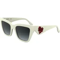 Karl Lagerfeld Kl6184s Woman Sunglasses Blanc White 5/CAT3 Femme