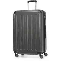 Hauptstadtkoffer - Alex - Großer Hartschalen-Koffer mit Rollen Trolley XL Rollkoffer Dehnfalte Reisekoffer 120L, TSA-Schloss,Graphit