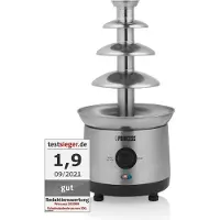 Princess - FONTAINE A CHOCOLAT XXL - 4 ÉTAGES - 1.1 L - ACIER INOXYDABLE - GRIS