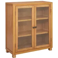 vidaXL Armoire avec étagère avec porte brune 80 x 35 x 95 cm Bois composite