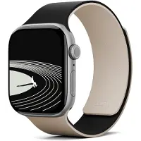 MOFT Apple MOVAS Snap Watch Band 42mm (42 mm, Acier inoxydable, Magnes, Silicone, Silicone), Sangles de montre, Blanc, Multicolore