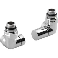 Sapho CORNER SIMPLY Set de raccordement, droite, chrome