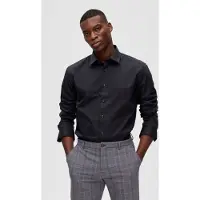 Selected Chemise 'Ethan' noir