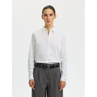 Selected Chemisier 'SLFRomie' blanc