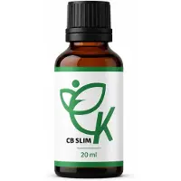 GLOBAL D LTD CB SLIM – Gouttes pour favoriser le bien-être au quotidien – 20 ml