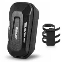 VIRON Sacoche de guidon, réfléchissante, hydrofuge, avec compartiments intérieurs pour vélo et trottinette électrique - 2,5 L