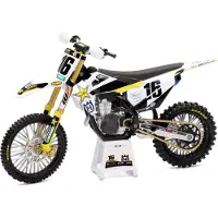 New-Ray Moto moul e sous pression FC450#16 Zach Osborne Rockstar Energy Drink 1/12, mod le 58243, bleu