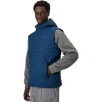 4F Hommes, Gilet, Gilet pour homme M344, couleur grenat, référence 4FWSS26TVJAM344, taille 31S, 2XL, Bleu, (XXL)