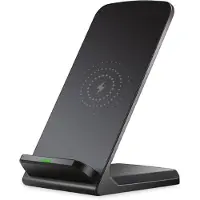 Setty Station de recharge sans fil par induction 15 W LI-15-S1 avec recharge rapide USB-C