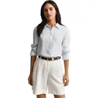 Gant 4300621 Linen Regular Fit Long Sleeve Shirt Bleu 40 Femme