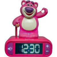 Lexibook Réveil-veilleuse avec effets sonores et lumineux Lotso Toy Story