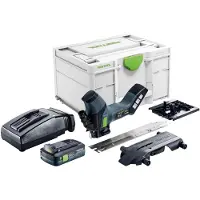 Festool ISC 240 EB-Basic Scie à isolation sans fil 18 V 240 mm + 1x batterie 4,0 Ah + chargeur rapide + Systainer