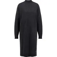 Fynch&Hatton 24117614 Long Sleeve Long Dress Noir XL Femme
